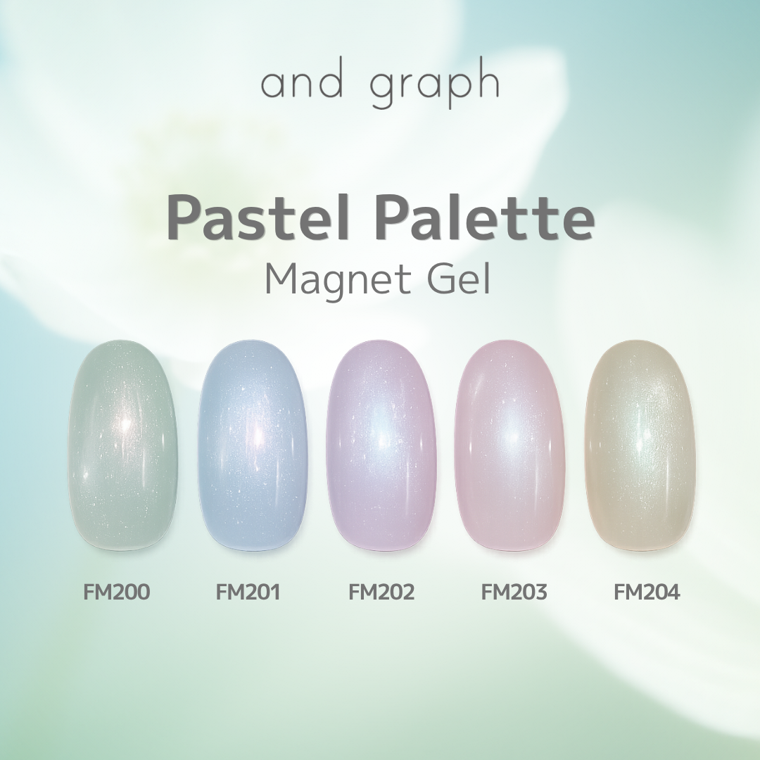 GELGRAPH　and graph　Pastel Palette　Magnet Gel