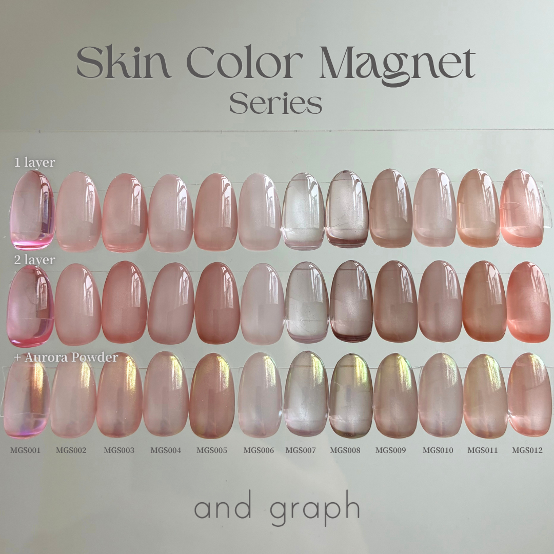 GELGRAPH　and graph　Skin Color Magnet Gel